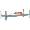 Global Industrial Additional Level For Extra Heavy Duty Shelving 36x12 1500lbs. Capacity GRY B2297918
